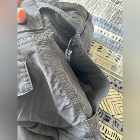 Patagonia Mens Swiftcurrent Grey Wet Wade Cargo Hiking Travel Shorts 10” Medium - Picture 10 of 13